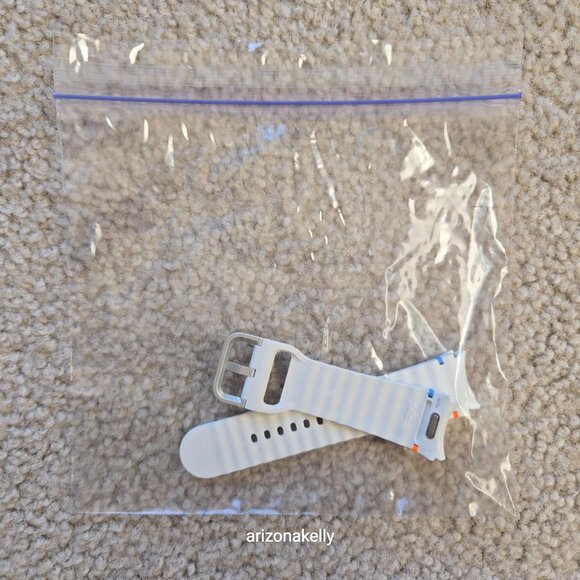 NEW Samsung Galaxy Watch 7 Original Band White 20mm - Picture 4 of 4